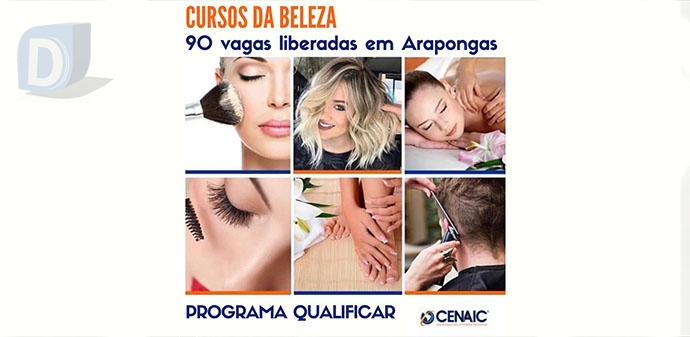 Programa Qualificar da Beleza do CENAIC ofertará Bolsas de Estudo e Cursos Gratuitos de