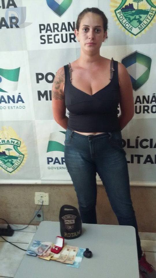 Mulher é presa Cocaína na Avenida Maracanã