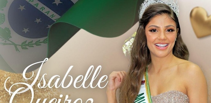 Araponguense eleita Miss Paraná será homenageada com carreata 