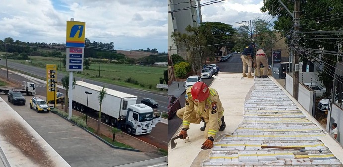 Carreta com 1,5 tonelada de maconha é apreendida em Arapongas