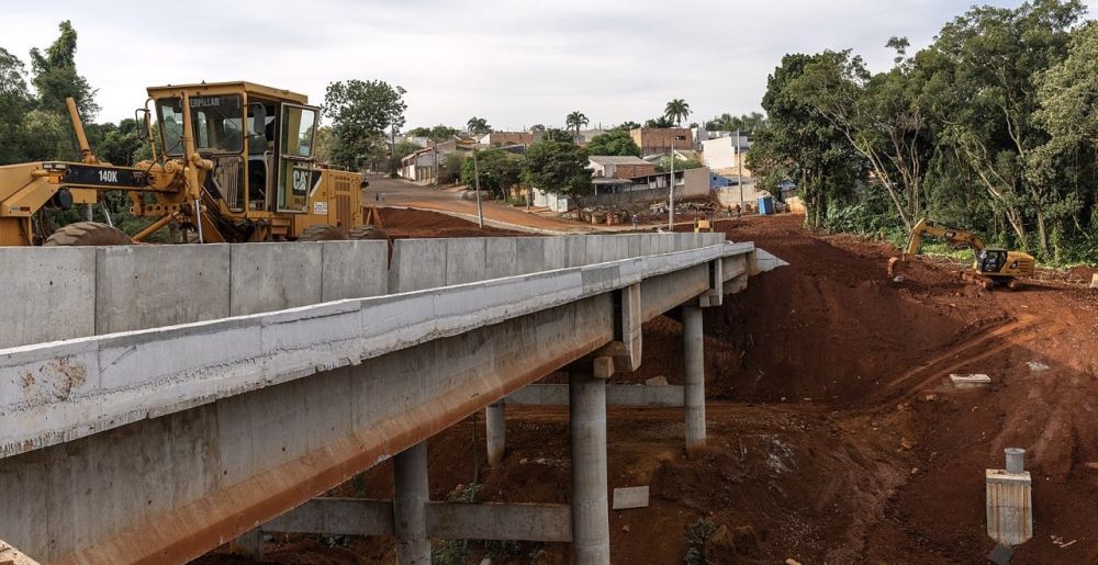 Avançam obras de interligação do Ulysses ao Santo Antônio e Novo Horizonte